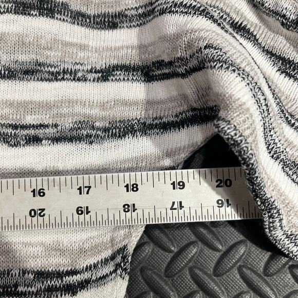 Converse One Star Knitted Sweater Dress Black White Stripped Womans Size Small - Picture 5 of 7